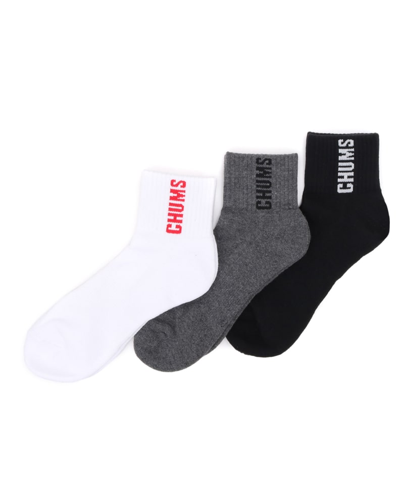 3P CHUMS Booby Crew Socks