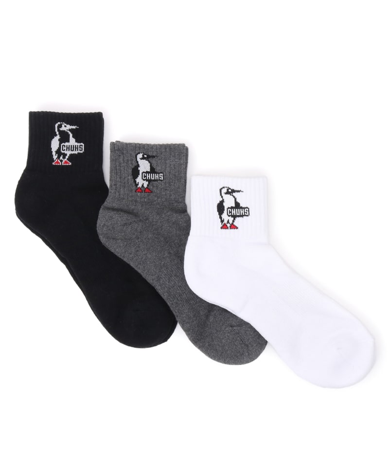 3P CHUMS Booby Crew Socks