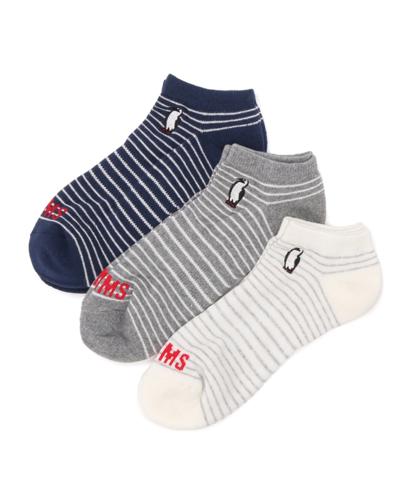 3P Booby Border Ankle Socks