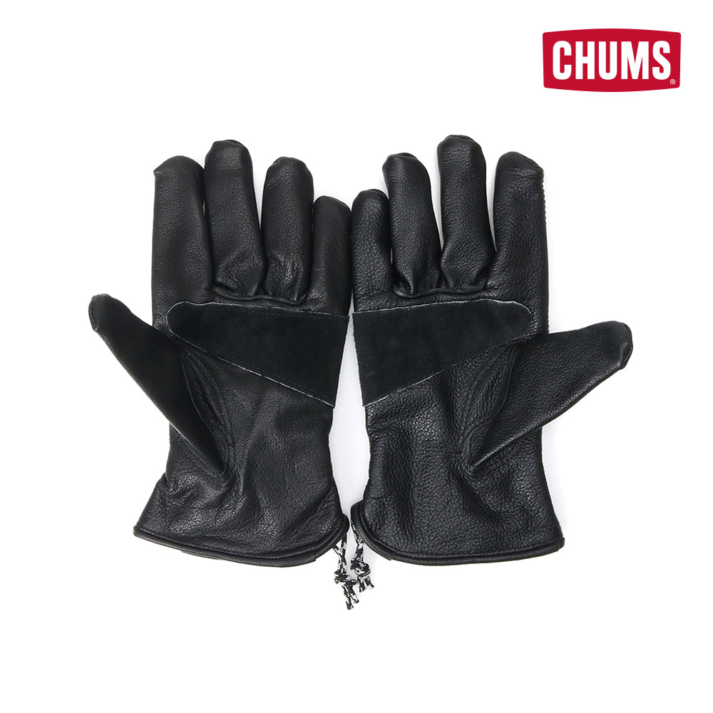 CHUMS BOOBY FACE LEATHER GLOVES