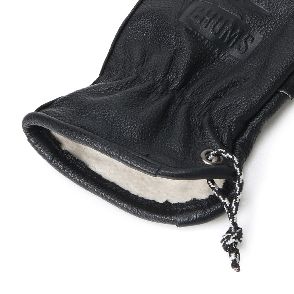 CHUMS BOOBY FACE LEATHER GLOVES