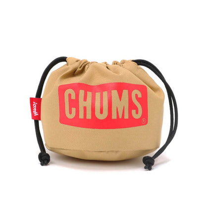 CHUMS LOGO DRAWSTRING TOOL CASE S